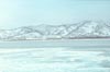 Вид на Вилючинск с бухты Крашенинникова. Зима